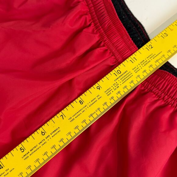 Vintage Nike Y2K Red Nylon Track Pants M - Picture 7 of 9